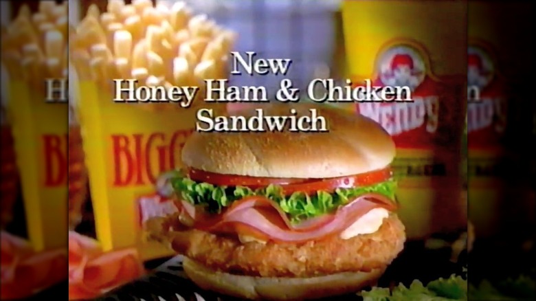 Wendy's Honey Ham and Chicken Sandwich