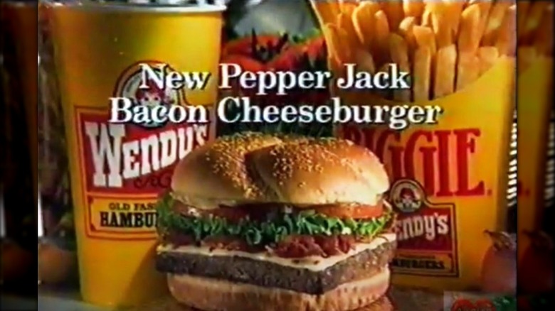 Wendy's Pepper Jack Bacon Cheeseburger