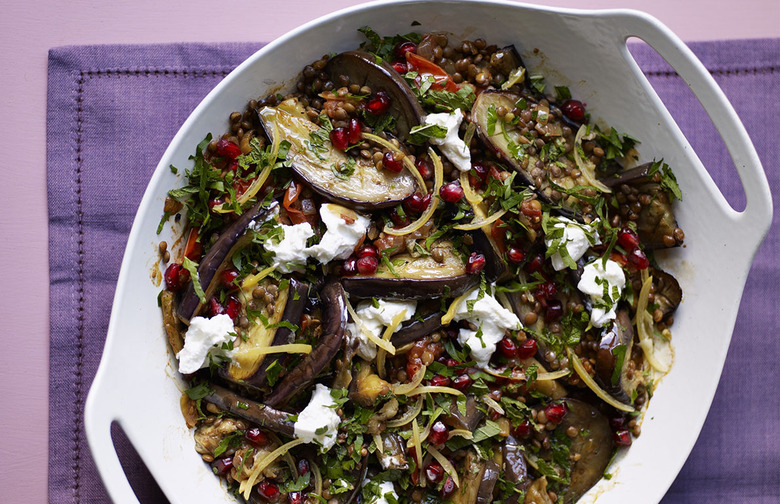 Eggplant Casserole With Pomegranate