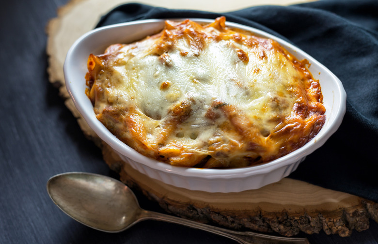 Vegetarian Baked Ziti Casserole