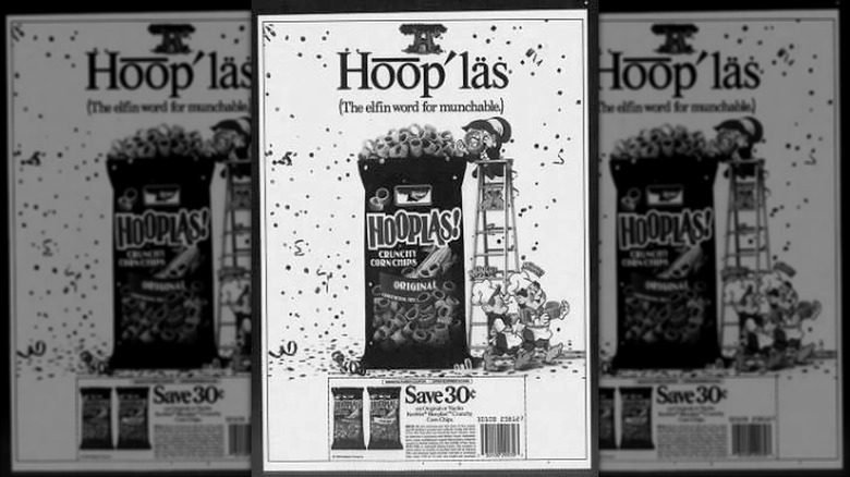 print ad for Hooplas!