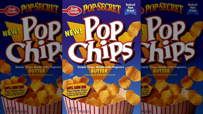 Pop Secret Pop Chips box