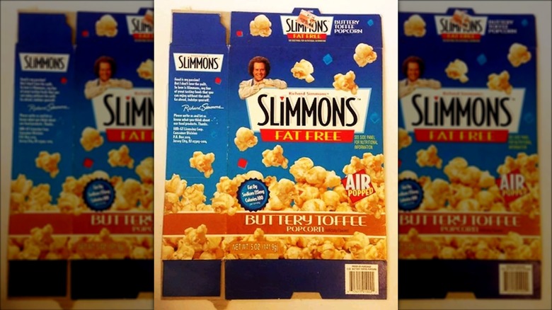 Slimmons popcorn box