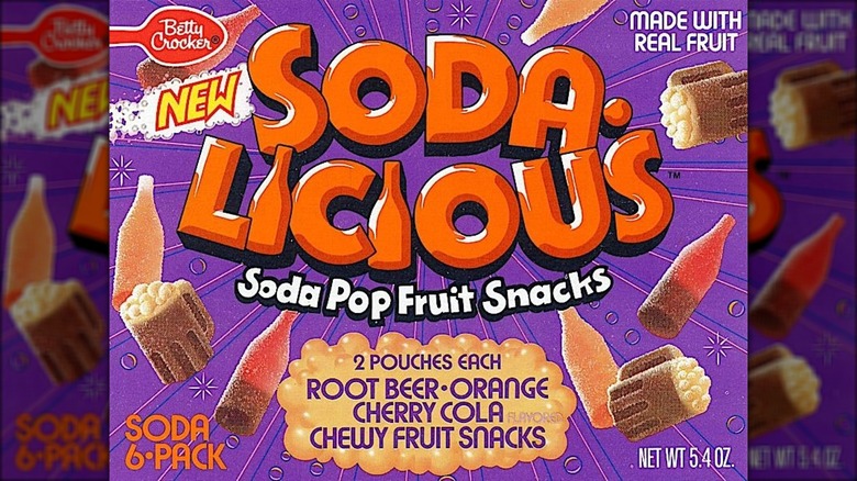 Soda-Licious fruit snacks