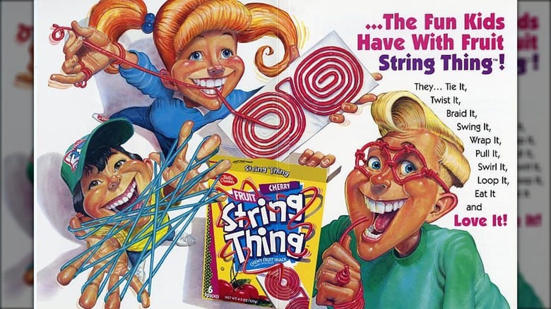 String Thing print ad