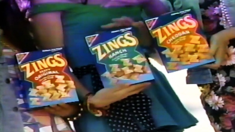 three boxes of Zings