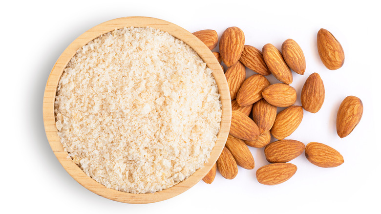 almonds and almond flour