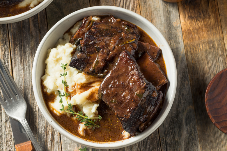 Braised Boneless Beef Short Ribs