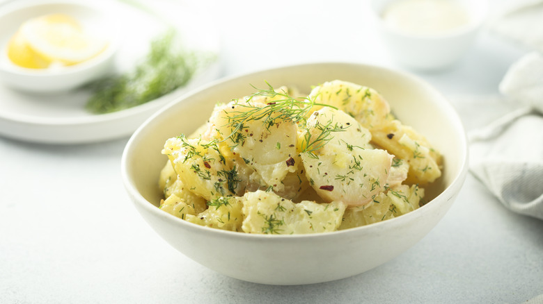 potato salad with herbs