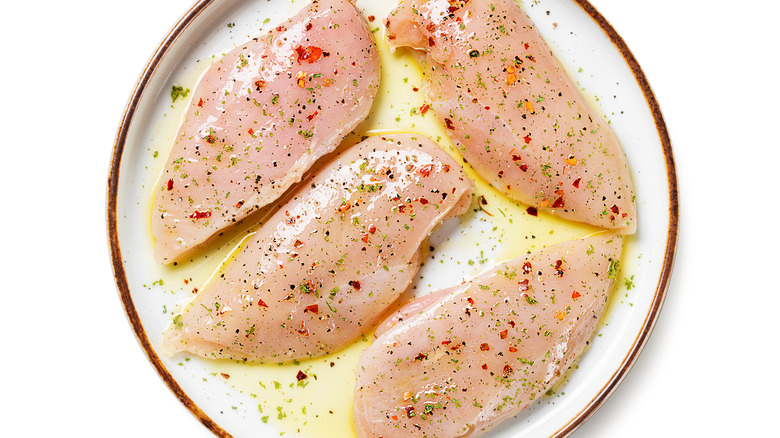 marinated chicken breasts