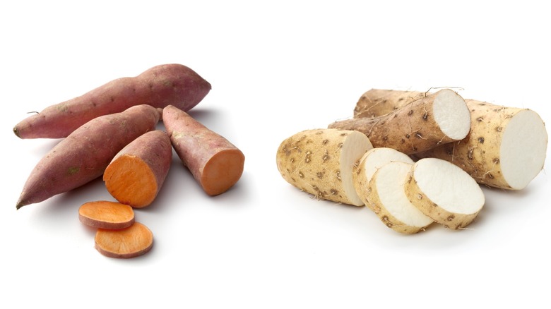 sweet potatoes and yams