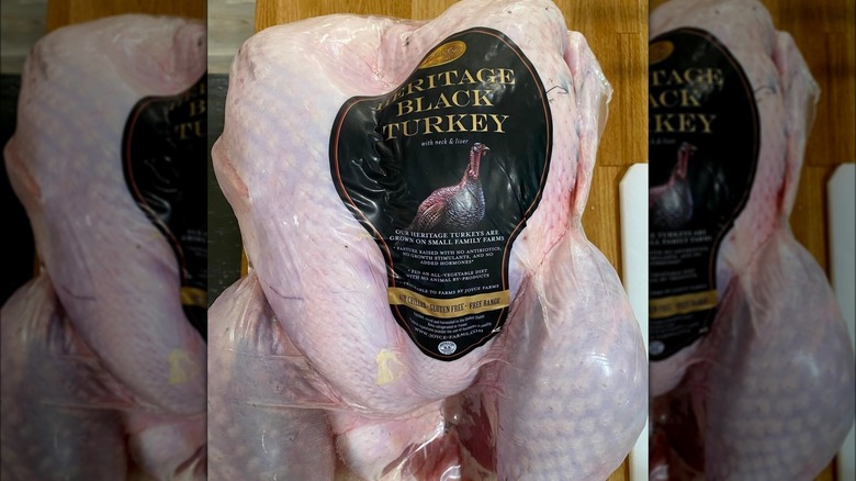 Heritage black turkey