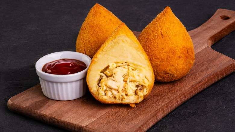 Coxinha Brazilian fried dish