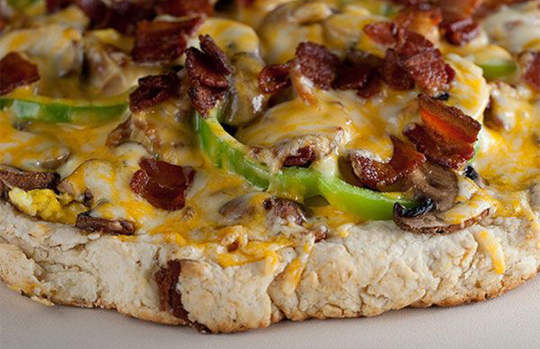 Grilled Breakfast Pizza