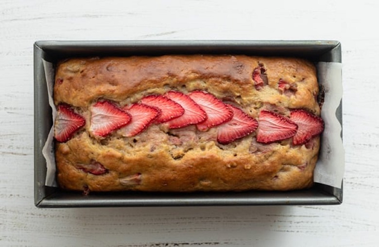 Strawberry Banana Bread