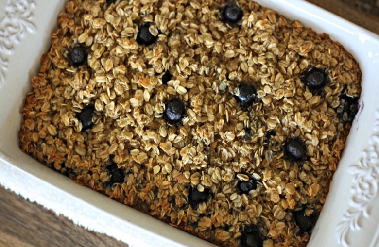 Baked Blueberry Oatmeal