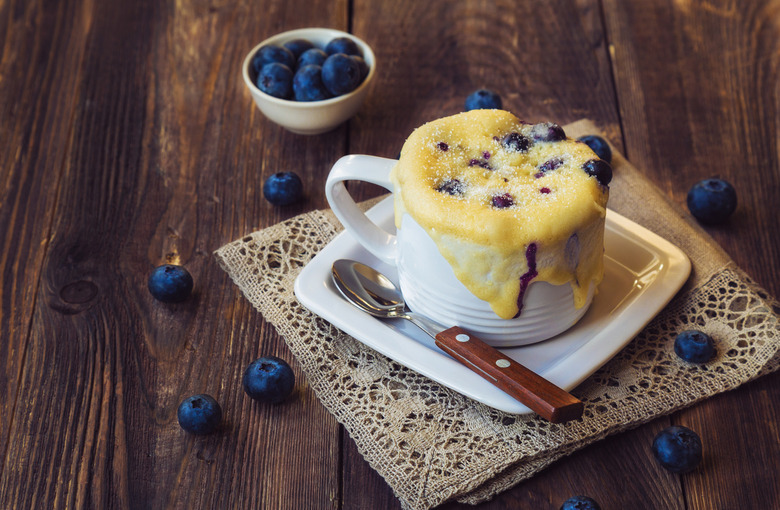 Blueberry Mug Cake