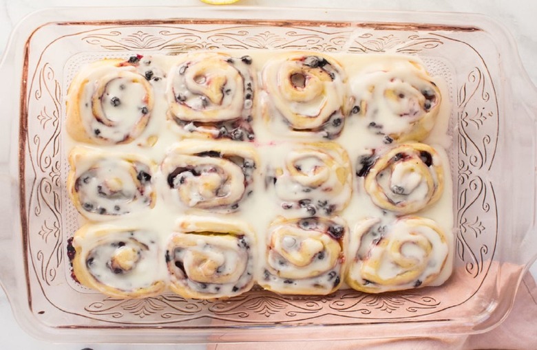 Blueberry Lemon Sweet Rolls