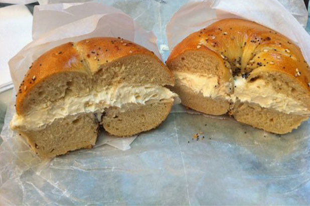 Apple Cinnamon - Brooklyn Bagel & Coffee Company, Ess-a-Bagels, Absolute Bagels