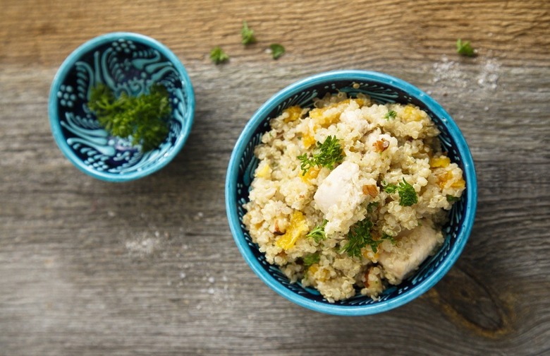  Apricot Cilantro Quinoa Pilaf