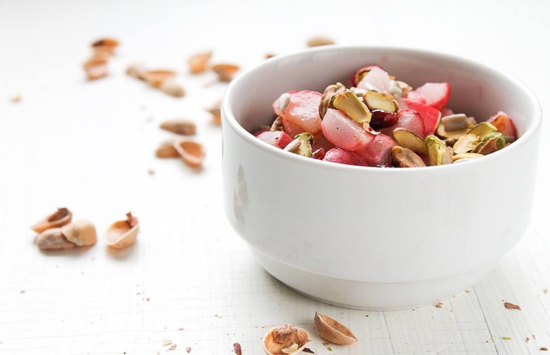 Radish Salad With Mint and Pistachios