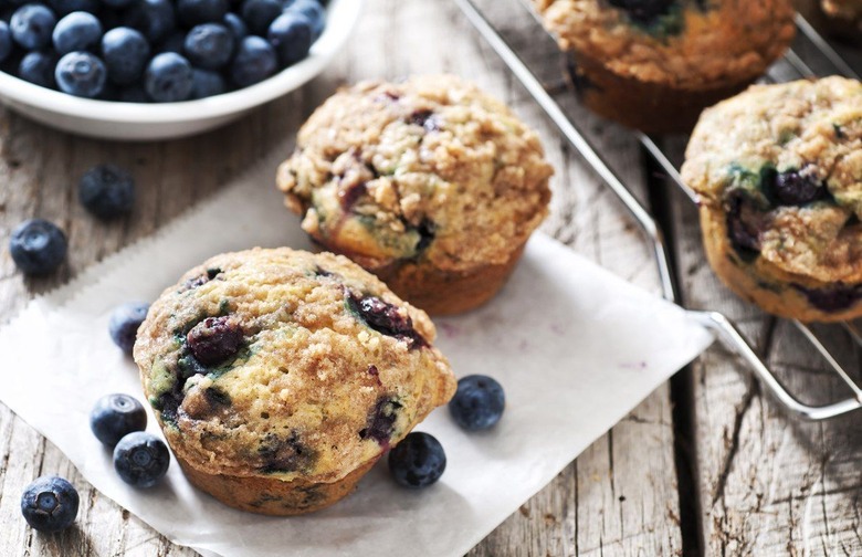 Wholesome Banana and Blueberry Muffins