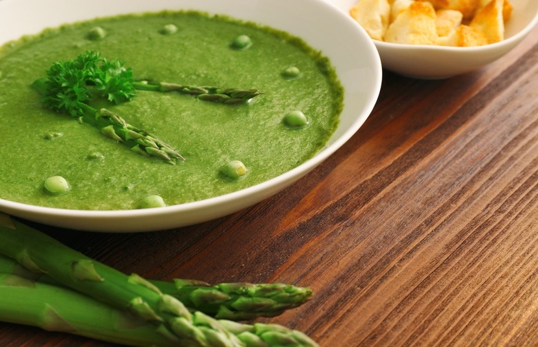 Asparagus Pea Soup