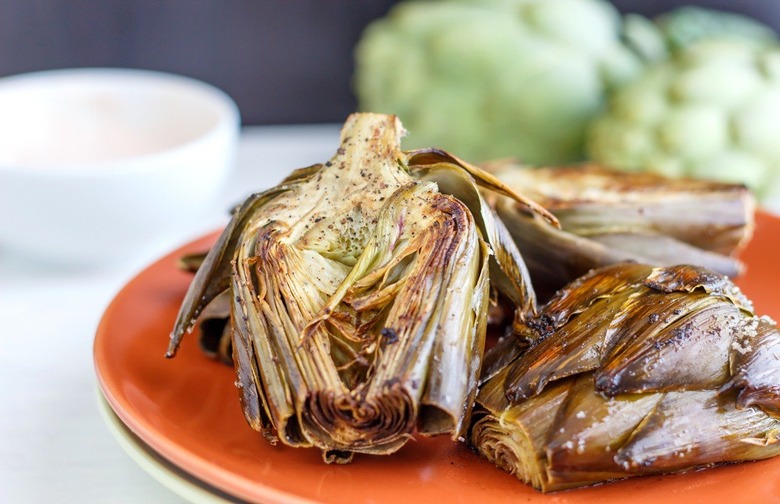 Balsamic Roasted Artichokes