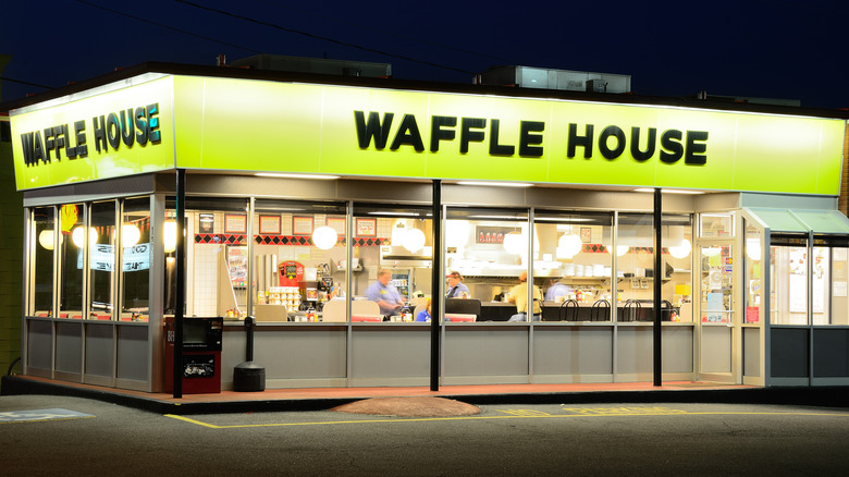 Waffle House restaurant storefront