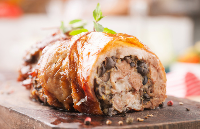 Sausage-Stuffed Flank Steak