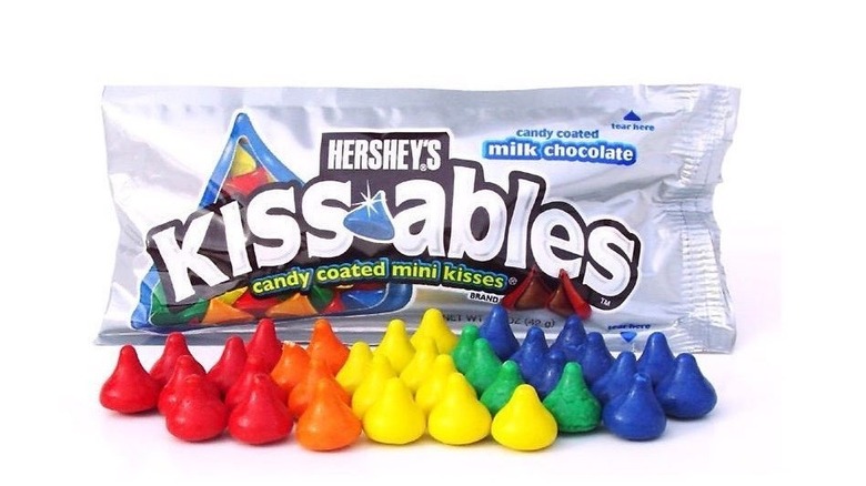 Hershey's Kissables package