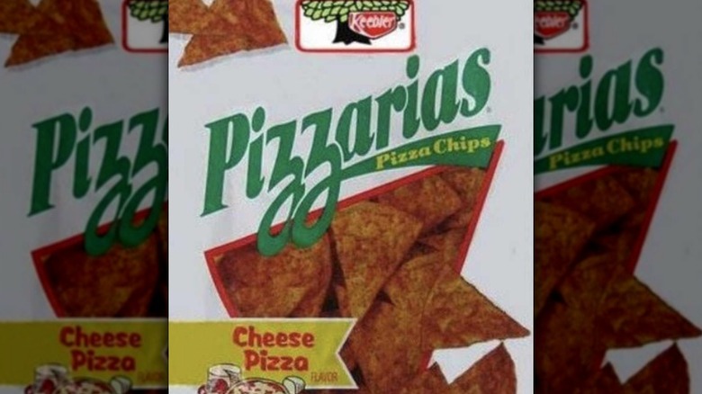 Keebler Pizzarias Pizza Chips package