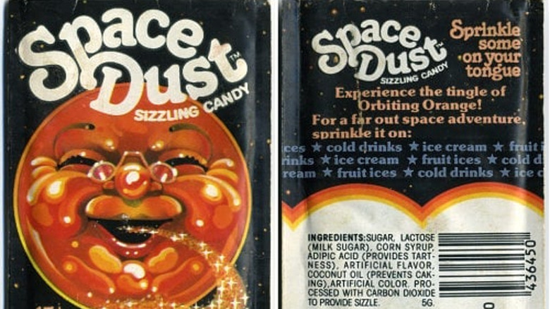 Space Dust candy package