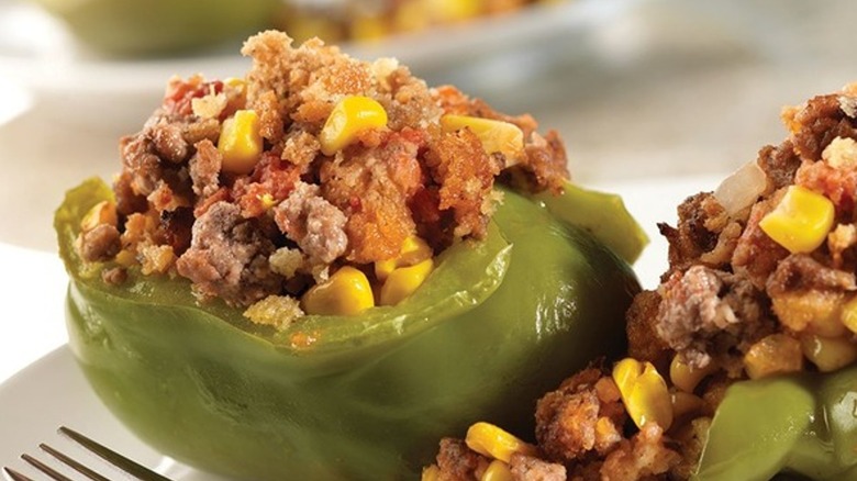 Stuffed Pepper Casserole on plate