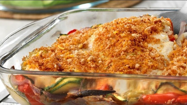 Tilapia and Vegetable Casserole