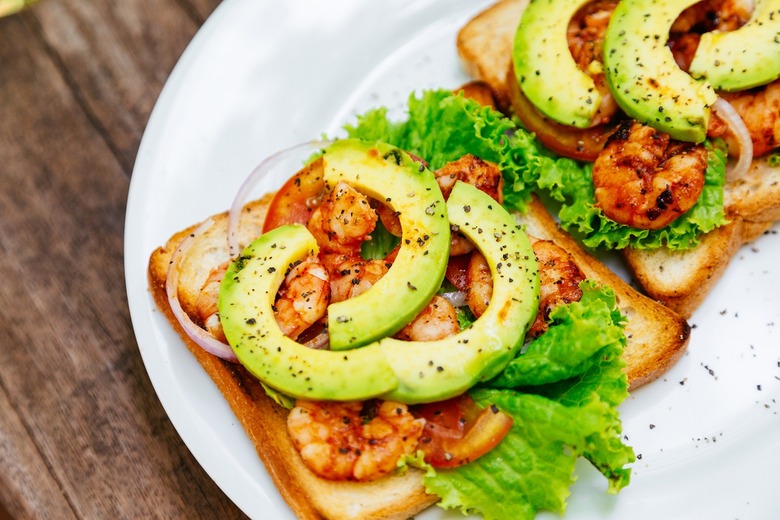 Shrimp Sandwiches With Chili Mayonnaise 