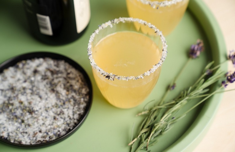 Lemon and Lavender Sparklers 