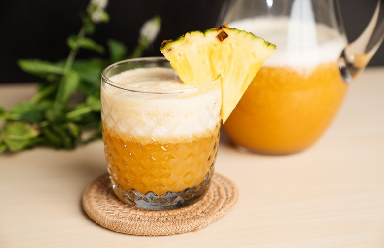 Pineapple, Ginger and Bourbon Chiller 