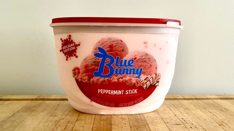 Blue Bunny Peppermint Stick Ice Cream