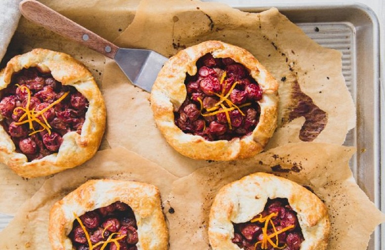 Mini Tart Cherry Galettes