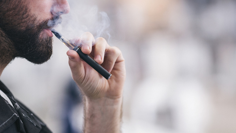 You can inhale CBD with a vape pen