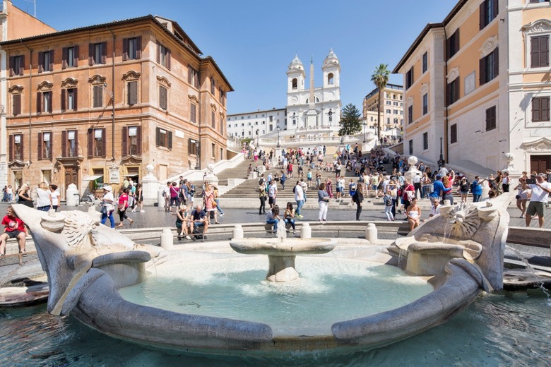 Spanish Steps (Rome, Italy) 