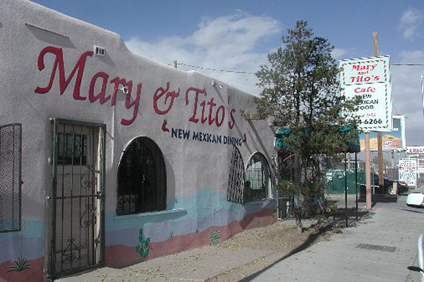 19) Mary and Tito's Café, Albuquerque, N.M.: Carne Adovada Taco