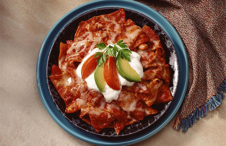 Chilaquiles Breakfast Skillet