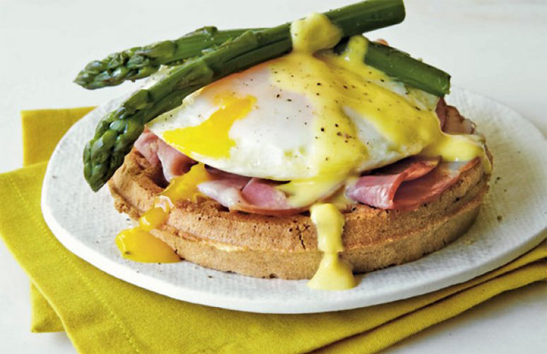 Eggs Benedict Waffle