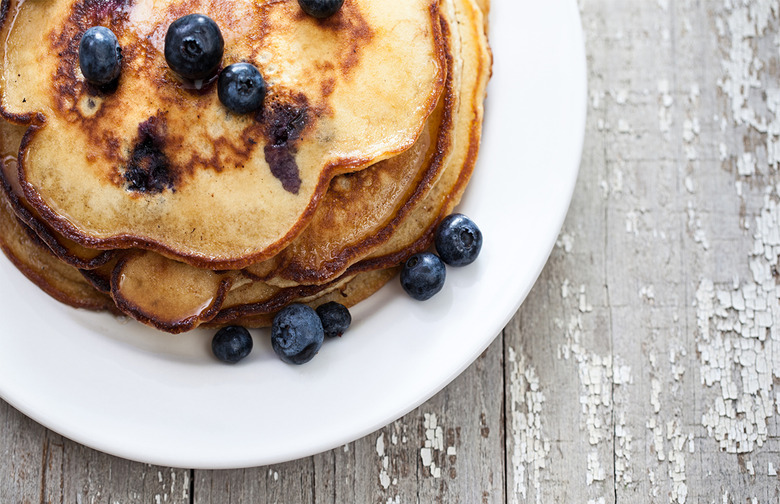 Blueberry and Cinnamon Pancake Bake