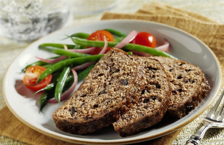 Olive Tapenade Meatloaf 