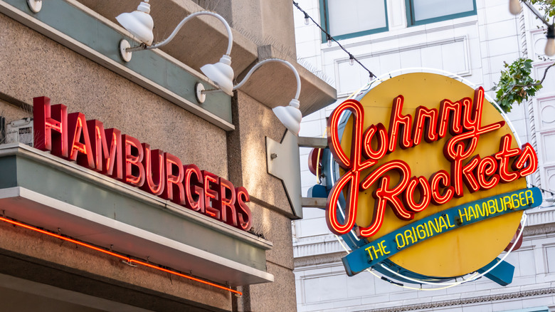 Johnny Rockets restaurant