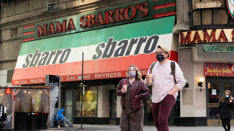 Sbarro restaurant