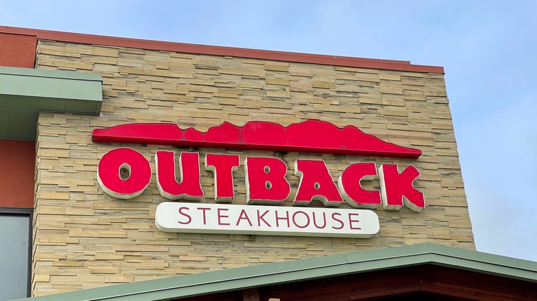 Outback Steakhouse sign